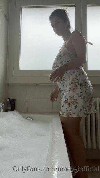 Enjoy watching hardcore movie titled Mady Gio Bath Part 1 and 2