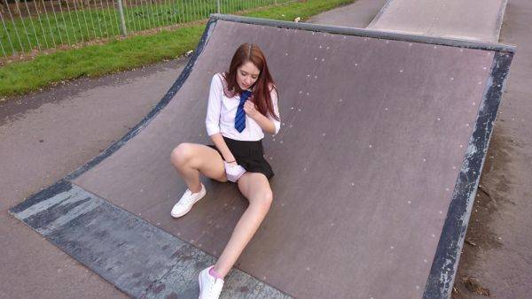 Stream hardcore clip called Naughty Poppy [1421223] Schoolgirl plays with her pussy at the skatepark [2018 05 01]