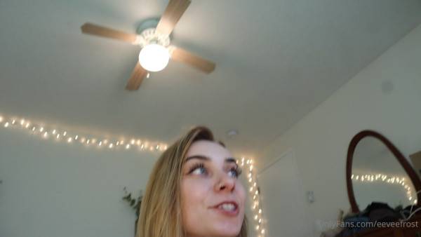 Play the complete clip titled Eeveefrost teasing and dirty talk