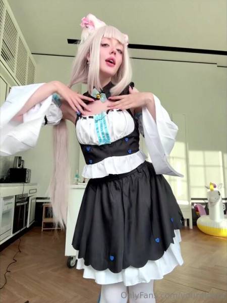 Play this uncut movie called Aldora Chan Nekopara Cosplay